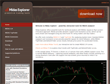 Tablet Screenshot of midasexplorer.com